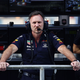A photo of Christian Horner at the Abu Dhabi grand prix.